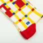 Preview: Socken Kunstwerke - Mondrian "Broadway Boogie Woogie"